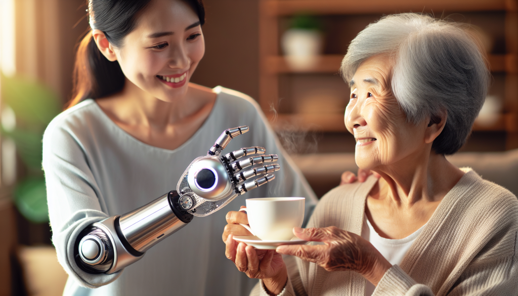 How can an AI companion assist with various tasks for old people?